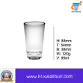 Vaso transparente Copa de agua de vidrio Copa de whisky Vajilla Kb-Hn041